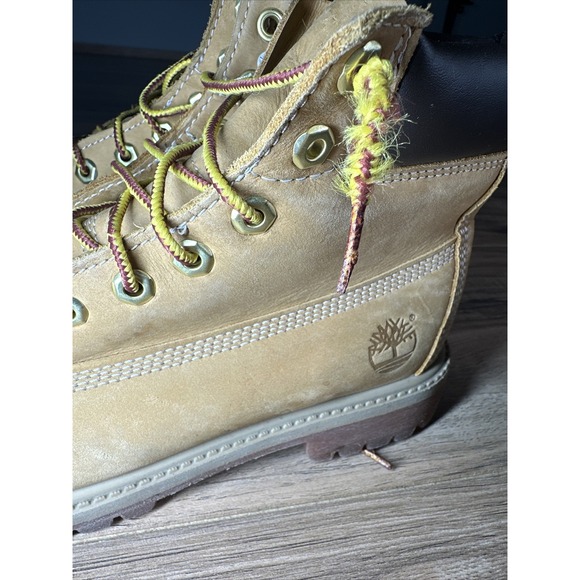 Junior Timberland Boots Size 6 M Wheat - Picture 4 of 14